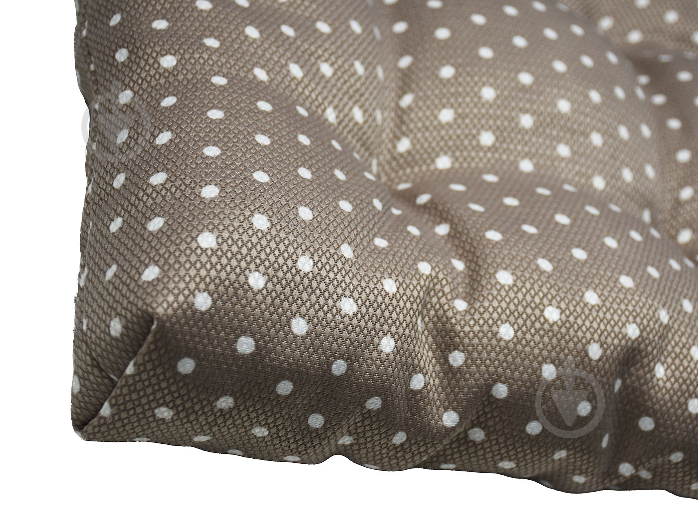 Подушка на стул Горох беж Прованс - фото 2