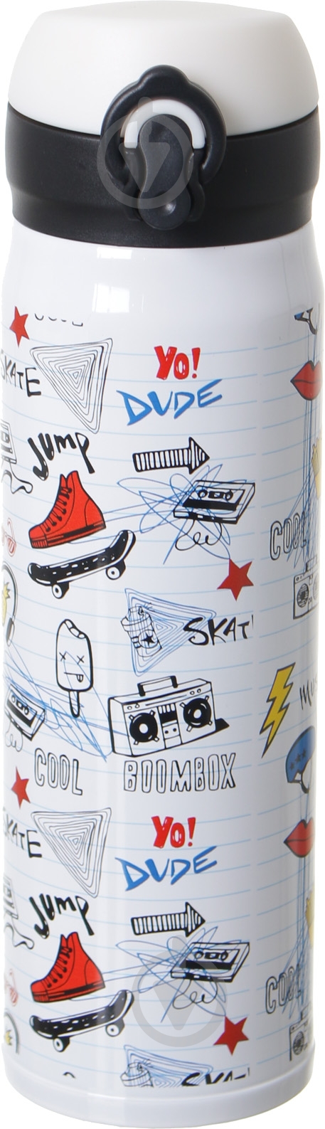 Термочашка Flamberg Teens style 420 мл - фото 2 Термочашка Flamberg Teens style 420 мл - фото 2