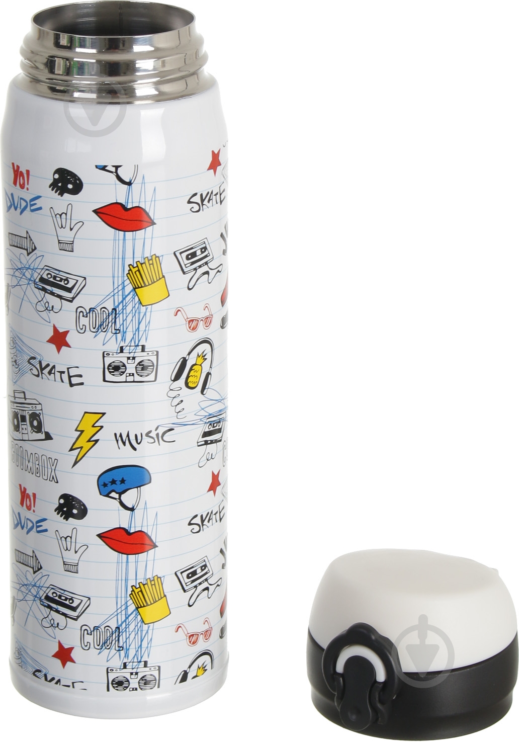 Термочашка Flamberg Teens style 420 мл - фото 4 Термочашка Flamberg Teens style 420 мл - фото 4