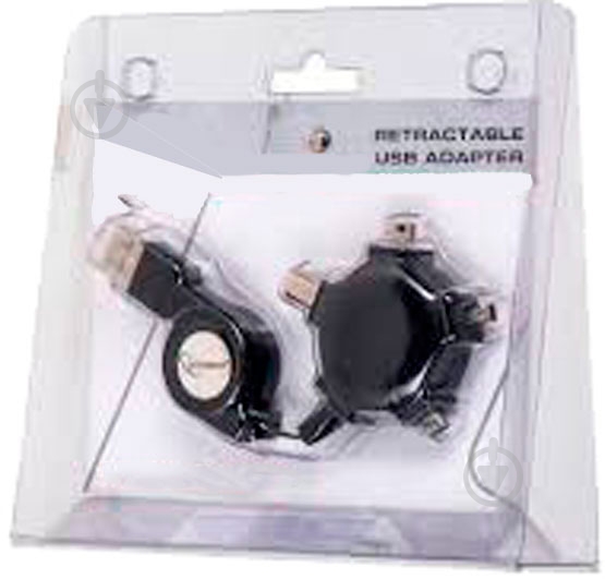 Кабель Cablexpert 0,9 м черный (A-USB4TO1) - фото 3