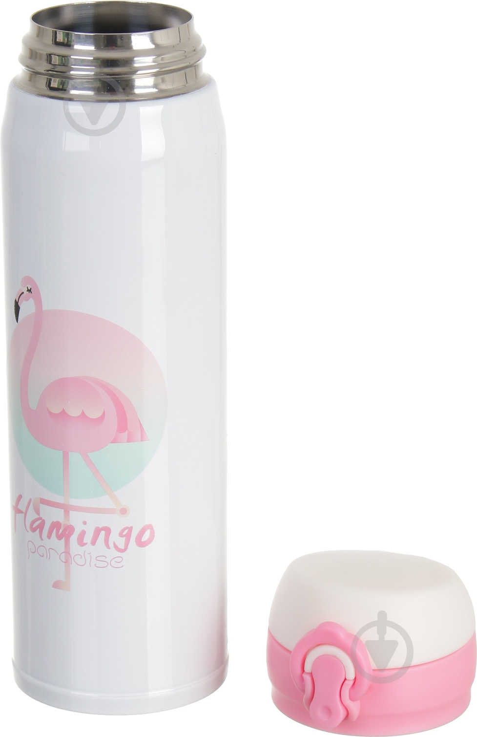 Термочашка Flamberg Pink Flamingo 420 мл - фото 3 Термочашка Flamberg Pink Flamingo 420 мл - фото 3