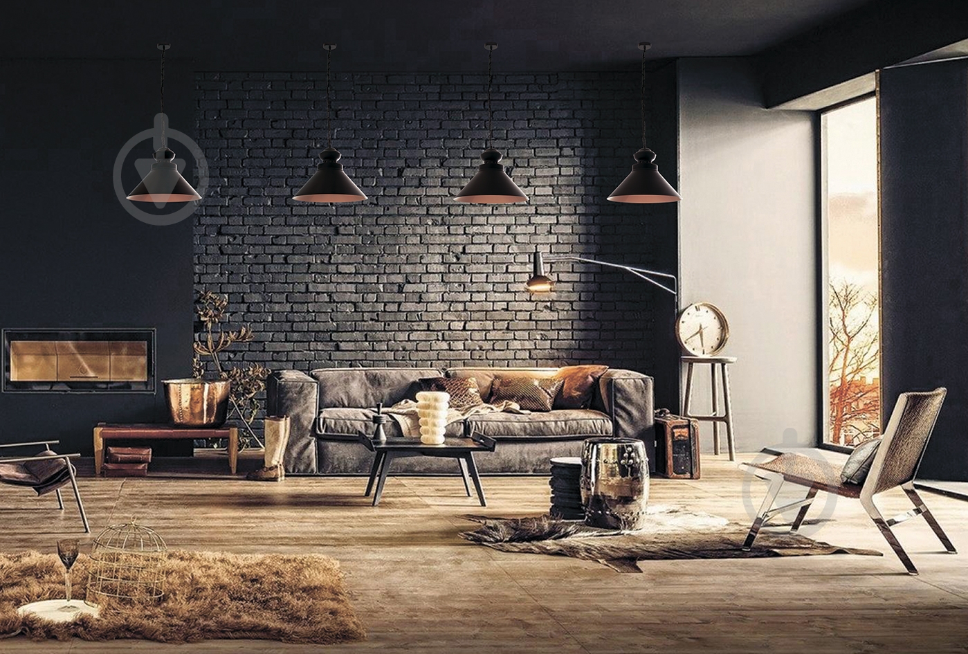 ВИТРИНА! Подвес Vesta Light 1x40 Вт E14 черный LOFT 17321 - фото 4 ВИТРИНА! Подвес Vesta Light 1x40 Вт E14 черный LOFT 17321 - фото 4