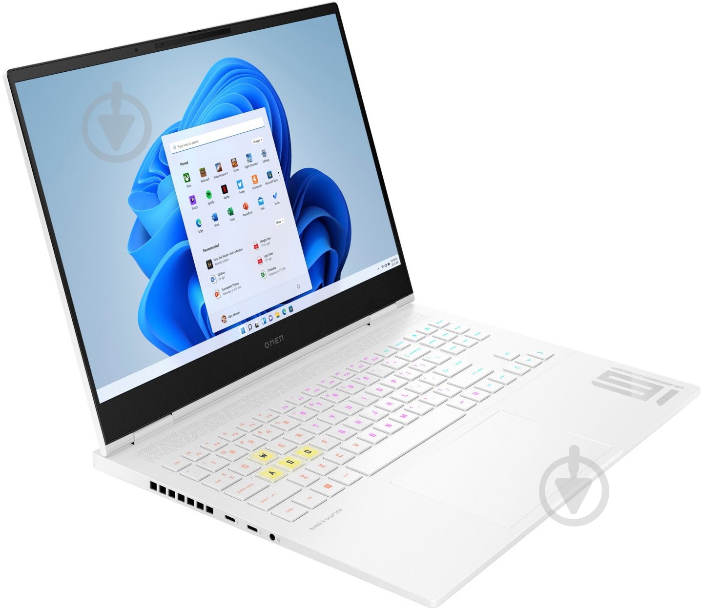 Ноутбук HP OMEN 16-u0000ua 16" (8A7Z6EA) ceramic white - фото 4 Ноутбук HP OMEN 16-u0000ua 16" (8A7Z6EA) ceramic white - фото 4