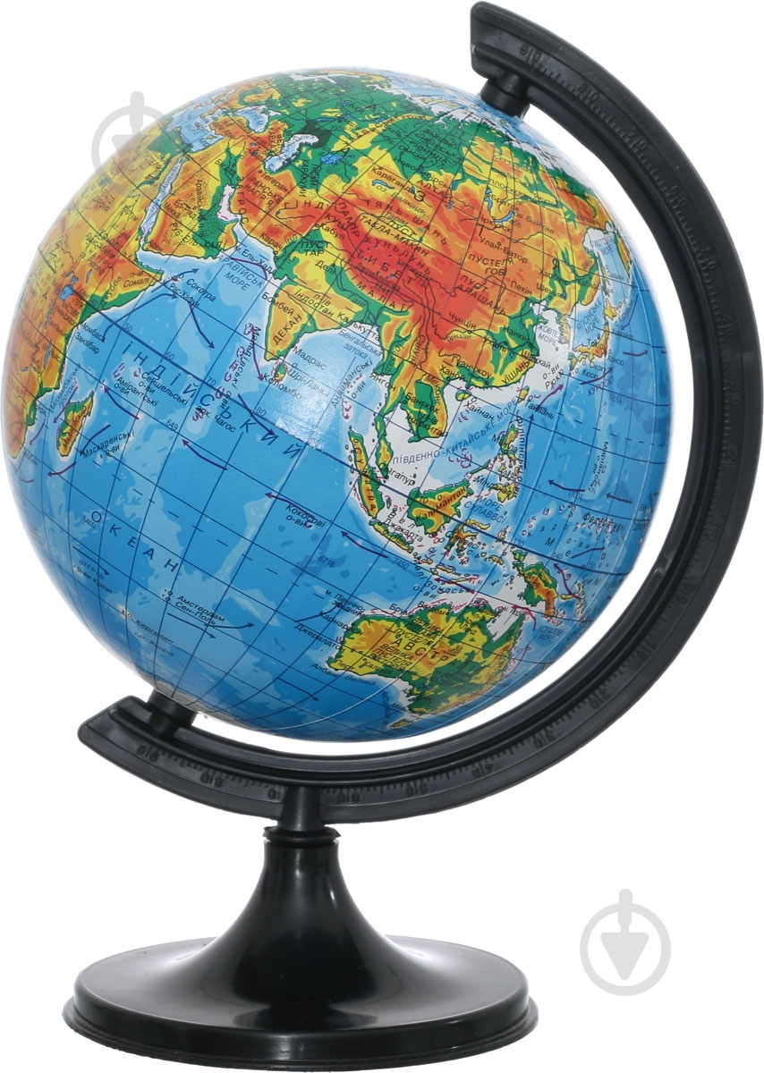 Глобус физический 110 мм - фото 1