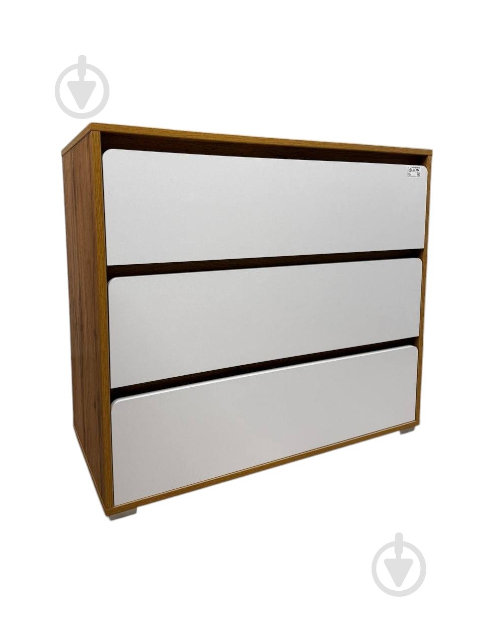 Комод Lion Арт-1 900x800x430 мм дуб аппалачи/нимфея альба - фото 1 Комод Lion Арт-1 900x800x430 мм дуб аппалачи/нимфея альба - фото 1