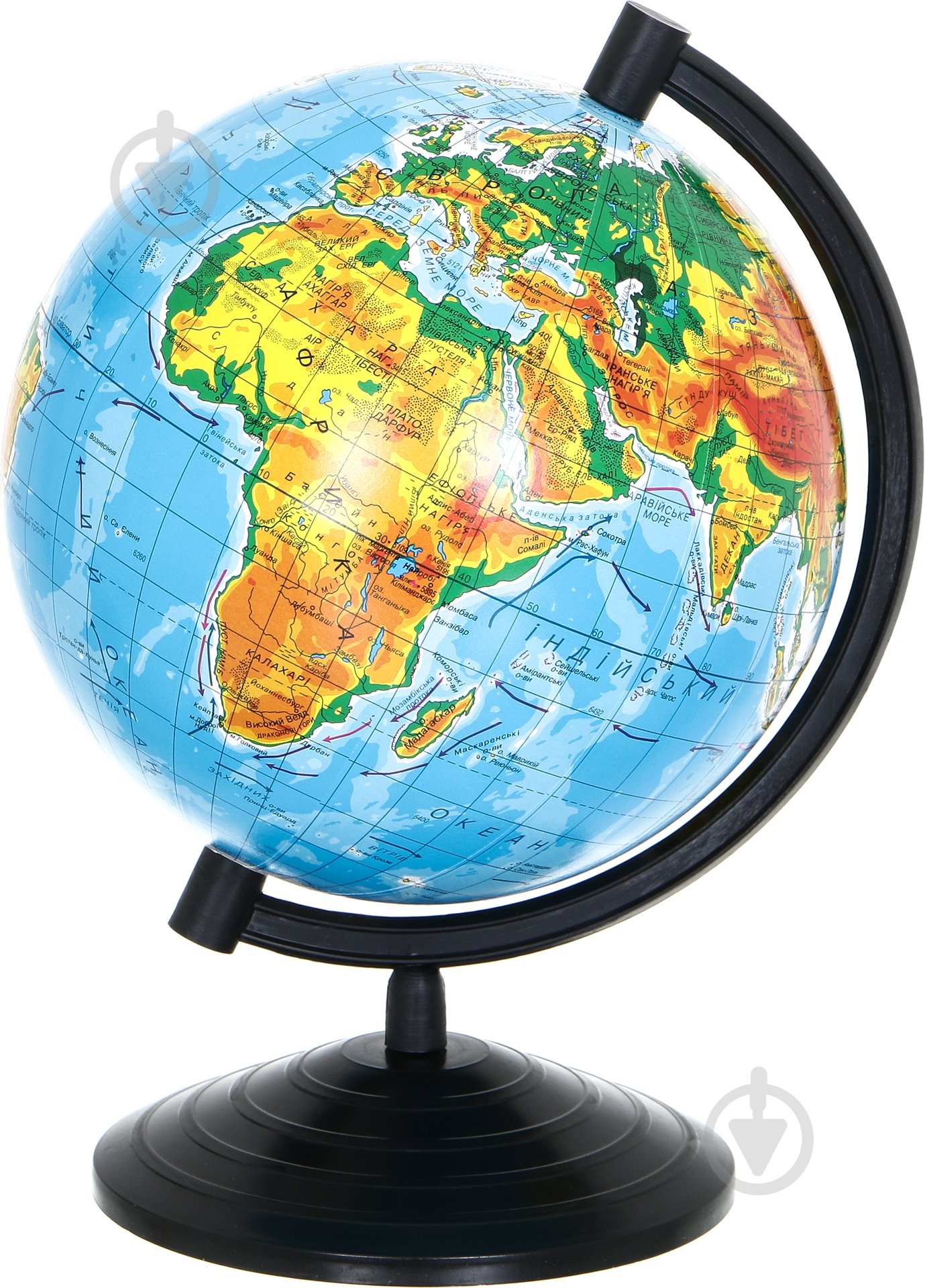 Глобус физический физический 160 мм - фото 1