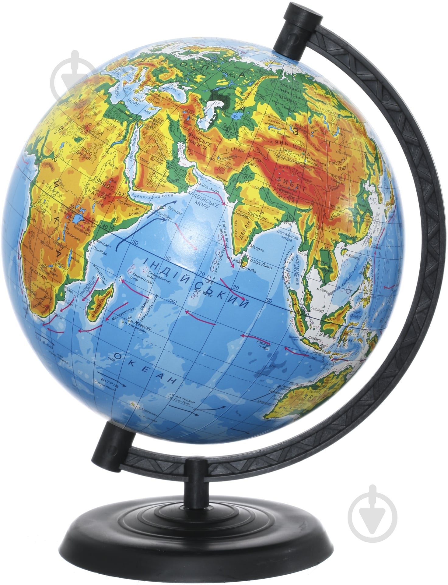 Глобус физический 220 мм - фото 1