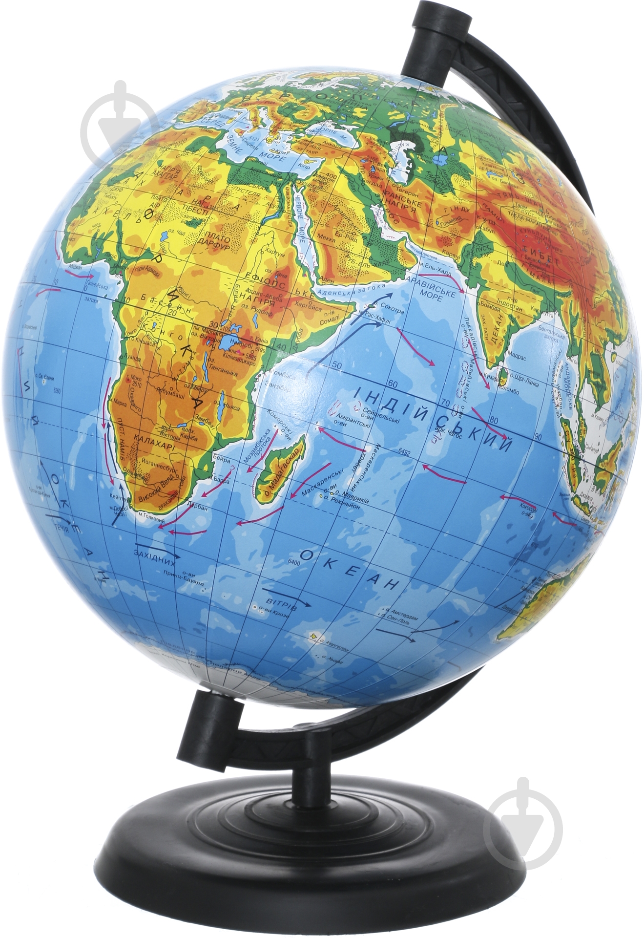 Глобус физический 220 мм - фото 2
