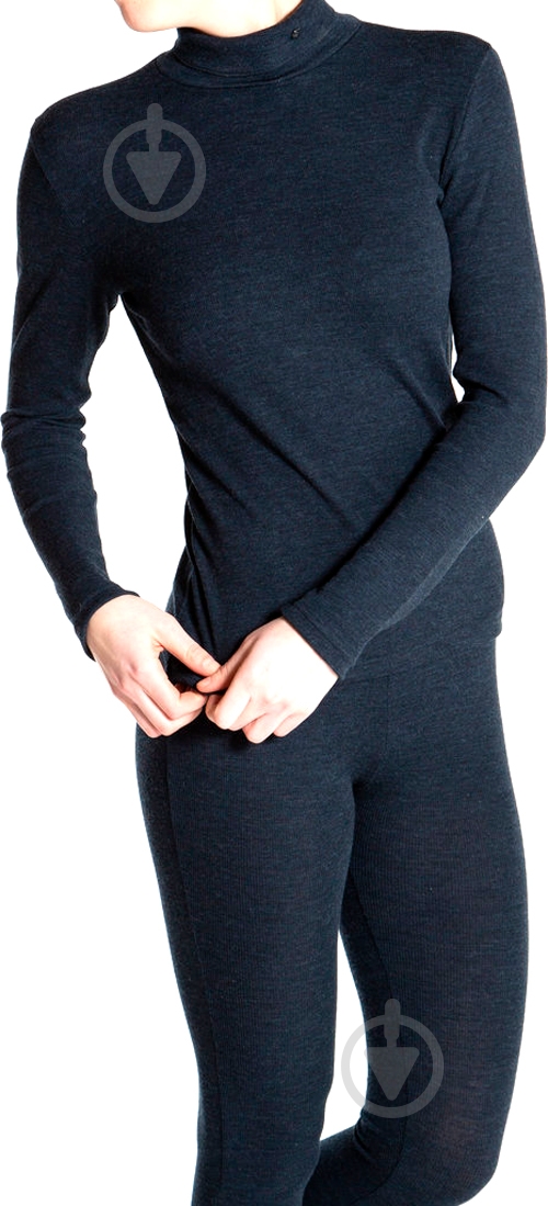 Футболка We Norwegians Rib Turtleneck women 1575-56 р.M темно-синий - фото 1 Футболка We Norwegians Rib Turtleneck women 1575-56 р.M темно-синий - фото 1