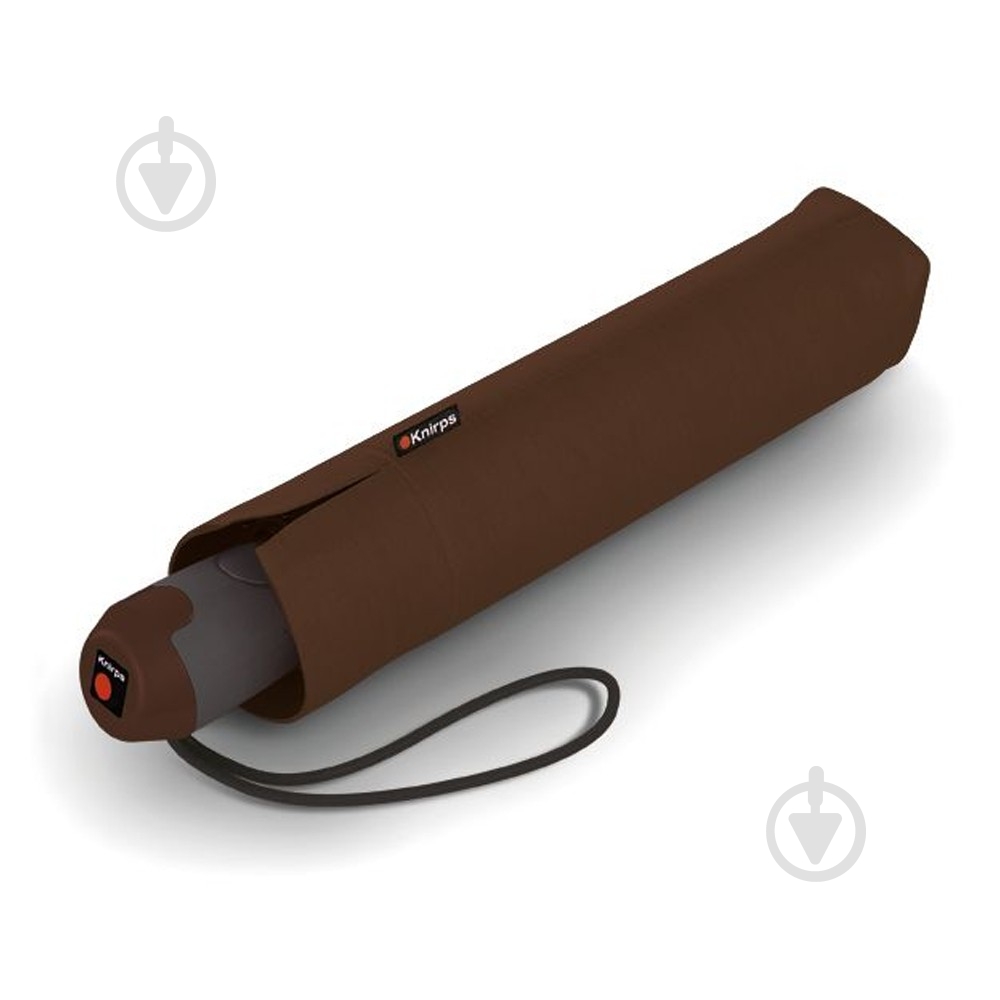 Зонт Knirps Kn95 1200 8901 E.200 Medium Duomatic dark brown - фото 3