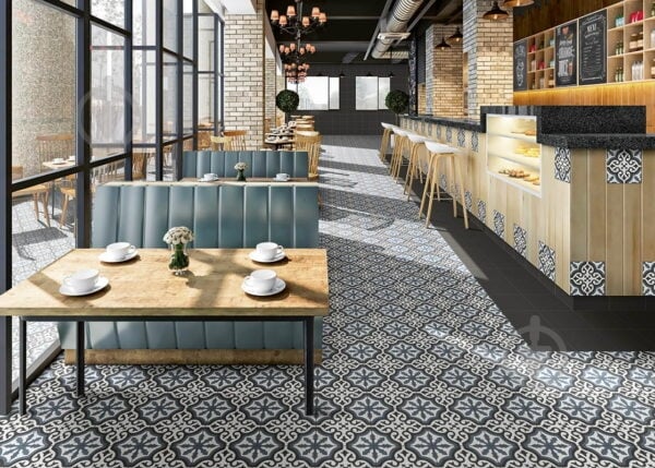 Плитка Mainzu Riga Black 20х20 см - фото 4