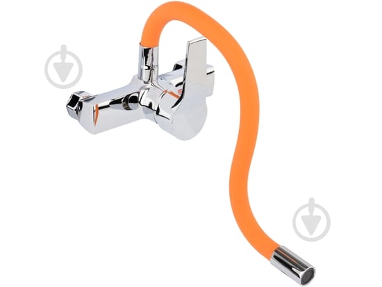 Смеситель для ванны/душа Fala Flexible с гибким изливом оранжевый 75673 - фото 4 Смеситель для ванны/душа Fala Flexible с гибким изливом оранжевый 75673 - фото 4