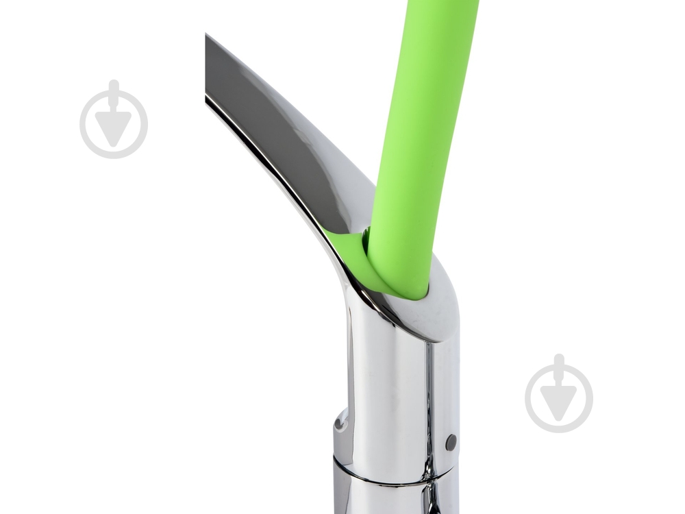 Смеситель для кухни Fala FLEXIBLE-2 с гибким изливом зеленый 75679 - фото 2 Смеситель для кухни Fala FLEXIBLE-2 с гибким изливом зеленый 75679 - фото 2