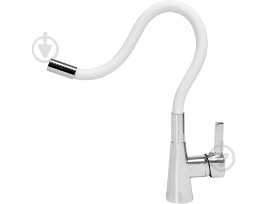 Смеситель для кухни Fala Flexible с гибким изливом белый 75706 - фото 3 Смеситель для кухни Fala Flexible с гибким изливом белый 75706 - фото 3