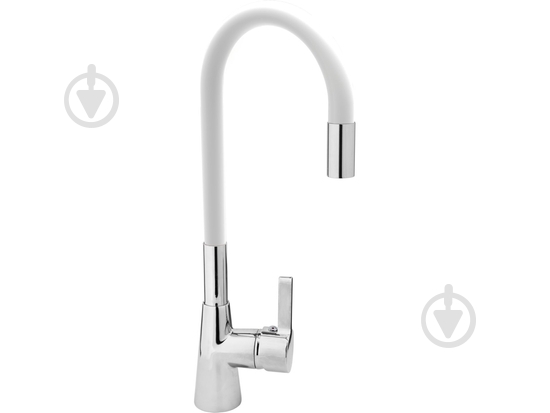 Смеситель для кухни Fala Flexible с гибким изливом белый 75706 - фото 1 Смеситель для кухни Fala Flexible с гибким изливом белый 75706 - фото 1