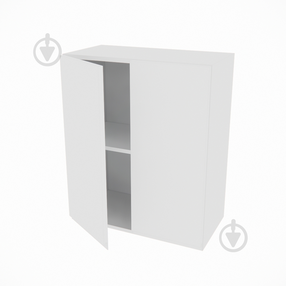 Шкаф Влада (В 60/60Ск) белый шелк/белый Світ Меблів - фото 2