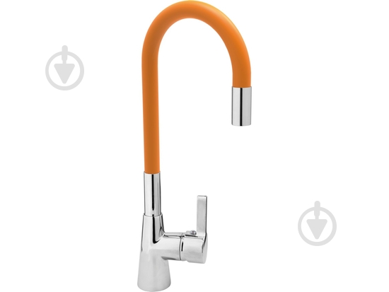 Смеситель для кухни Fala Flexible с гибким изливом оранжевый 75708 - фото 1 Смеситель для кухни Fala Flexible с гибким изливом оранжевый 75708 - фото 1