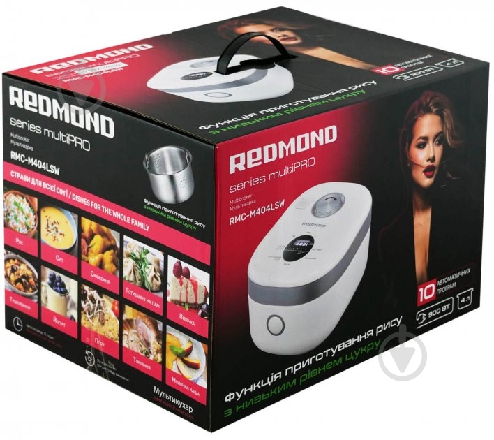 Мультиварка Redmond RMC-M404LSW - фото 8 Мультиварка Redmond RMC-M404LSW - фото 8
