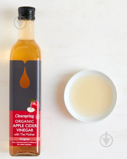 Оцет яблучний Clearspring нефільтрований органічний 500 мл - фото 2