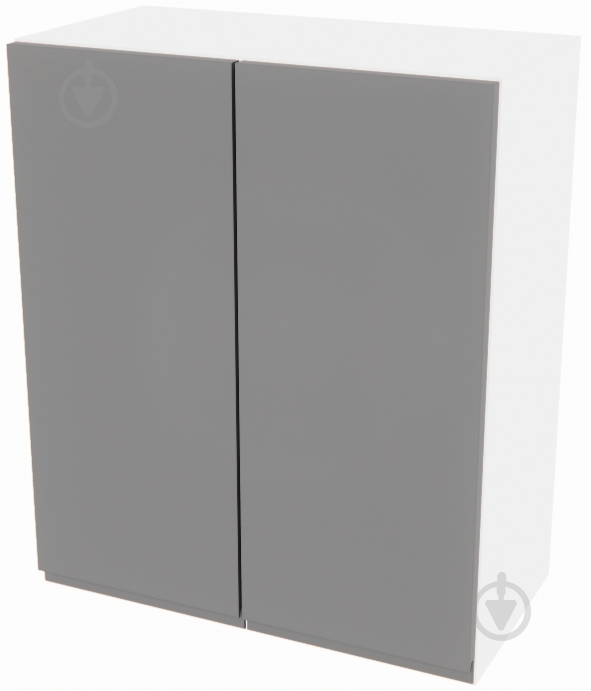 Шкаф Влада (В 60/60Ск) графит/белый Світ Меблів - фото 1 Шкаф Влада (В 60/60Ск) графит/белый Світ Меблів - фото 1