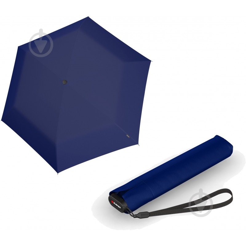 Зонт Knirps Kn95 0050 1201 US.050 Ultra Light Slim Manual navy - фото 1