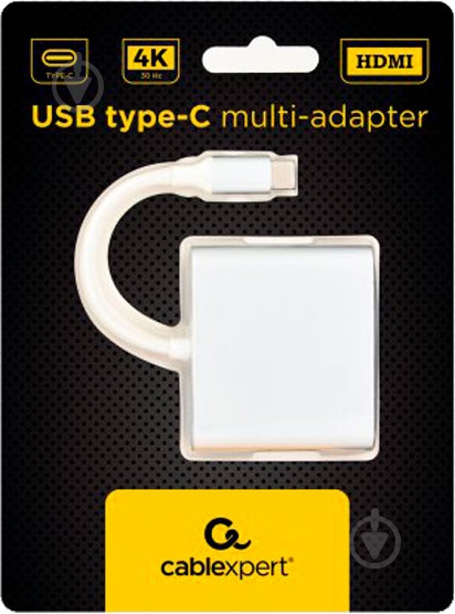 Адаптер Cablexpert USB Type-C – HDMI 0,15 м (A-CM-HDMIF-02-MX) - фото 2