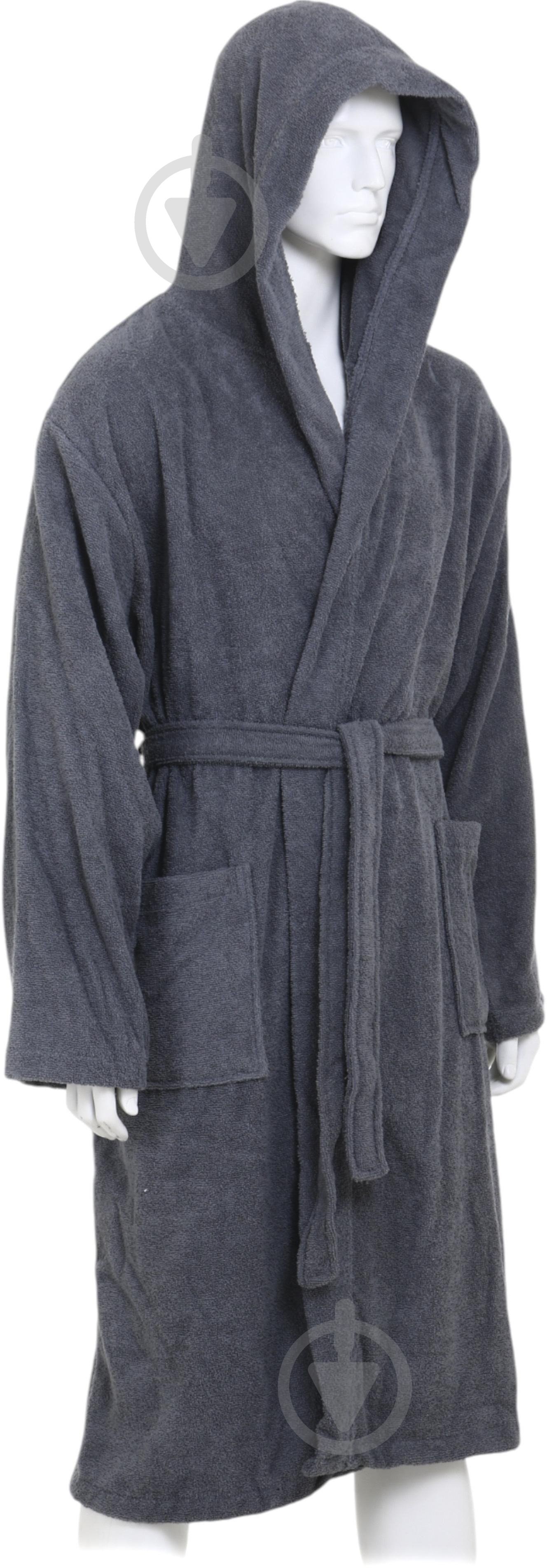 Халат Durutex Safran р. 3XL серый - фото 3