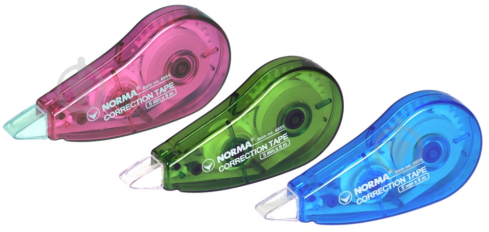Корректор ленточный NORMA 5x6 мм - фото 1 Корректор ленточный NORMA 5x6 мм - фото 1