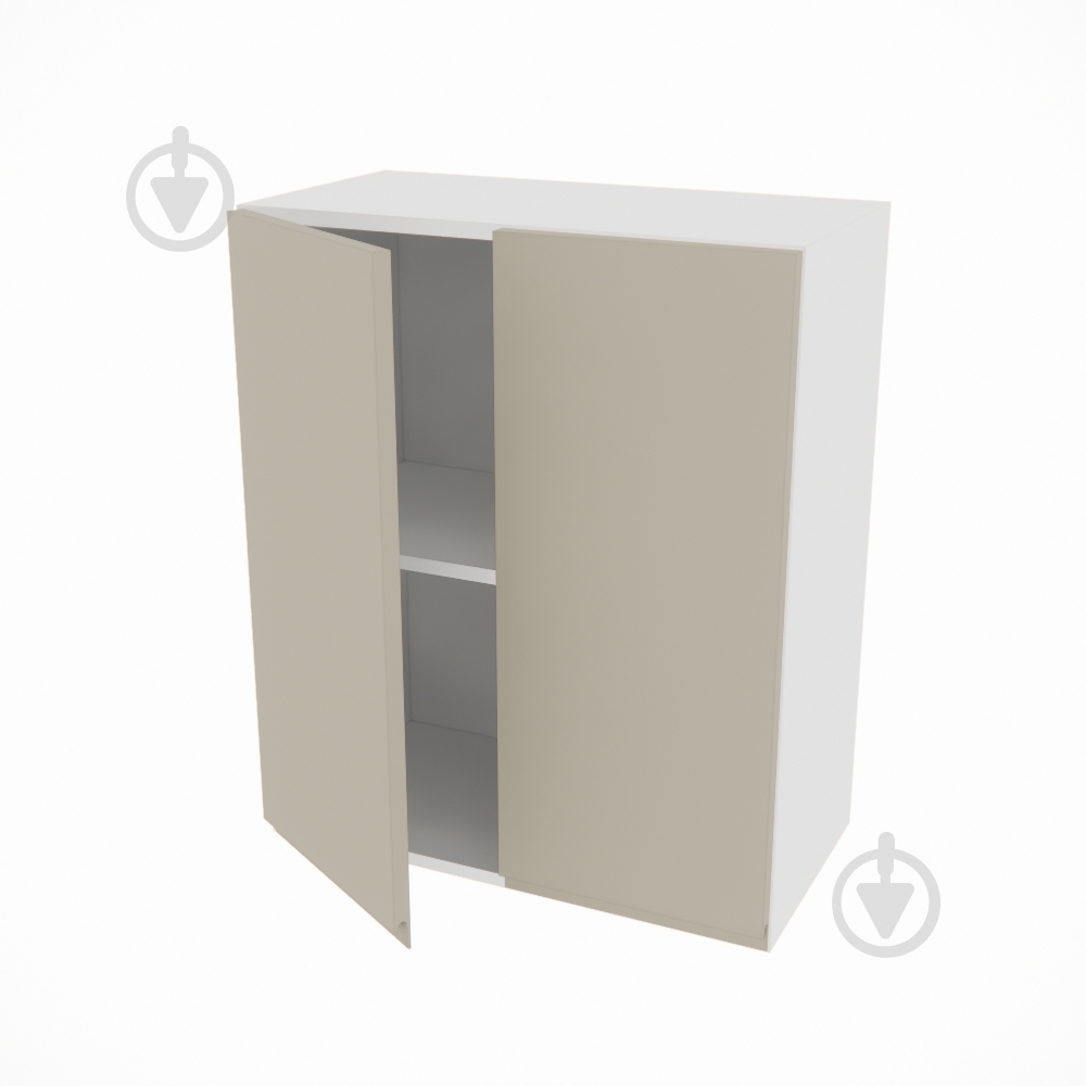 Шкаф Влада (В 60/60Ск) айвори/белый Світ Меблів - фото 2 Шкаф Влада (В 60/60Ск) айвори/белый Світ Меблів - фото 2