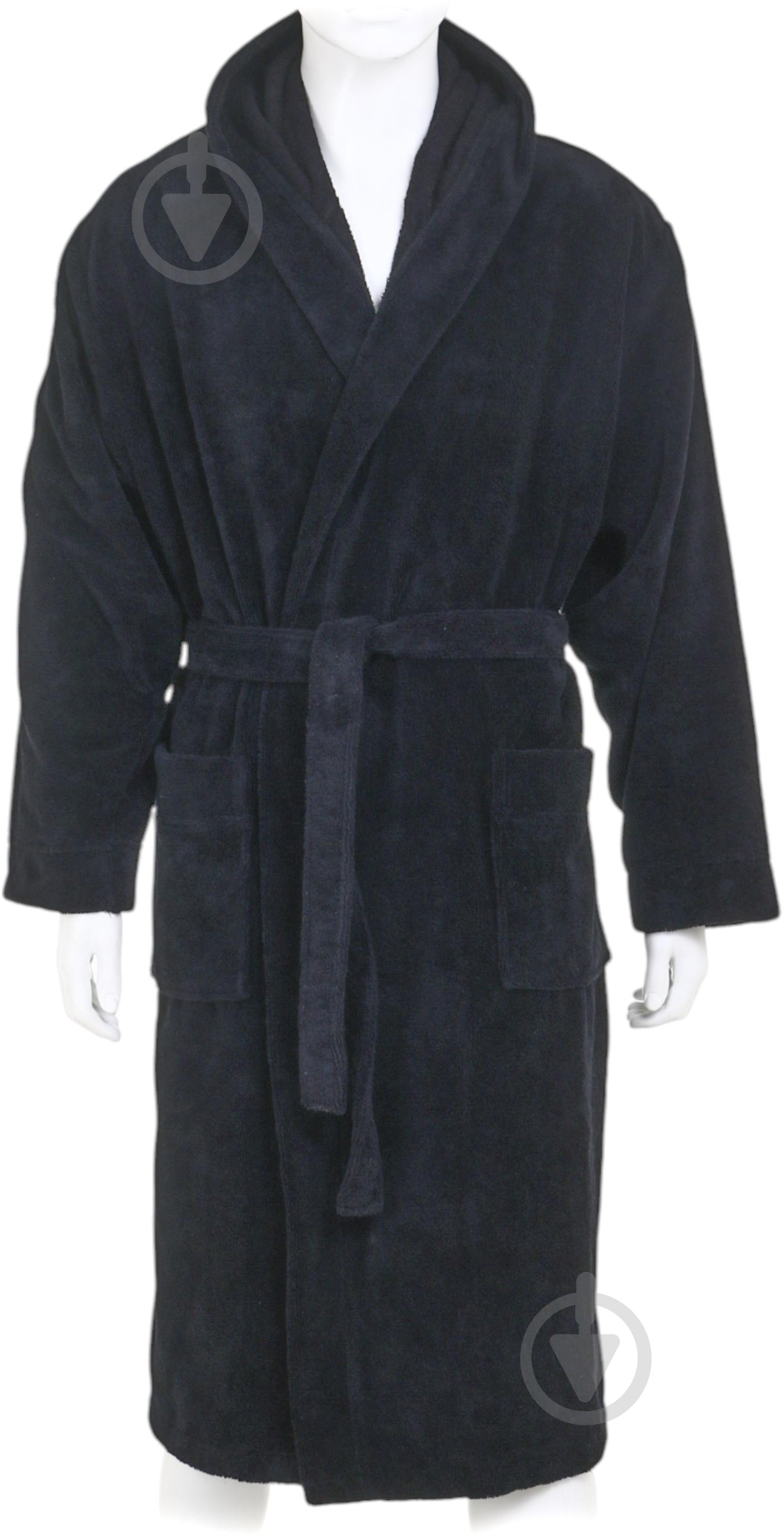 Халат Durutex Hooded р. 3XL чорний - фото 1 Халат Durutex Hooded р. 3XL чорний - фото 1