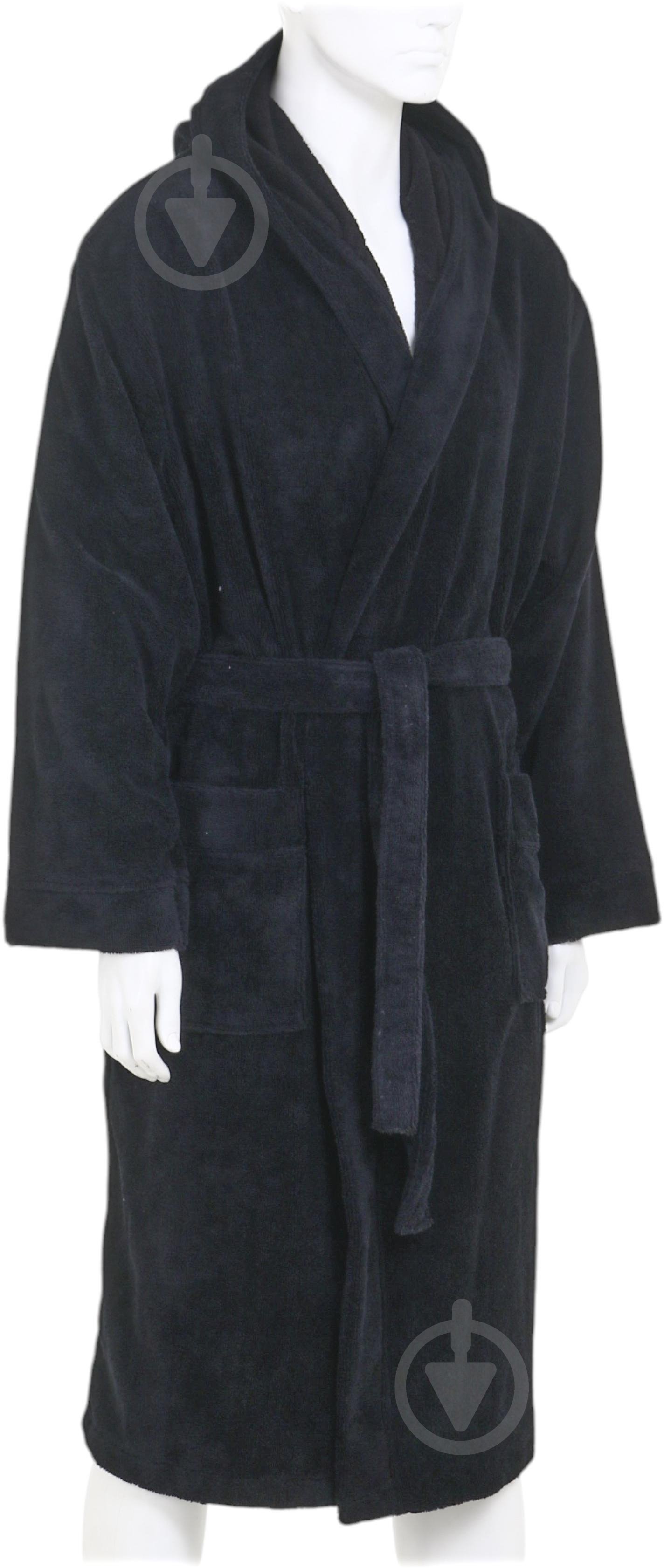 Халат Durutex Hooded р. 3XL чорний - фото 2 Халат Durutex Hooded р. 3XL чорний - фото 2