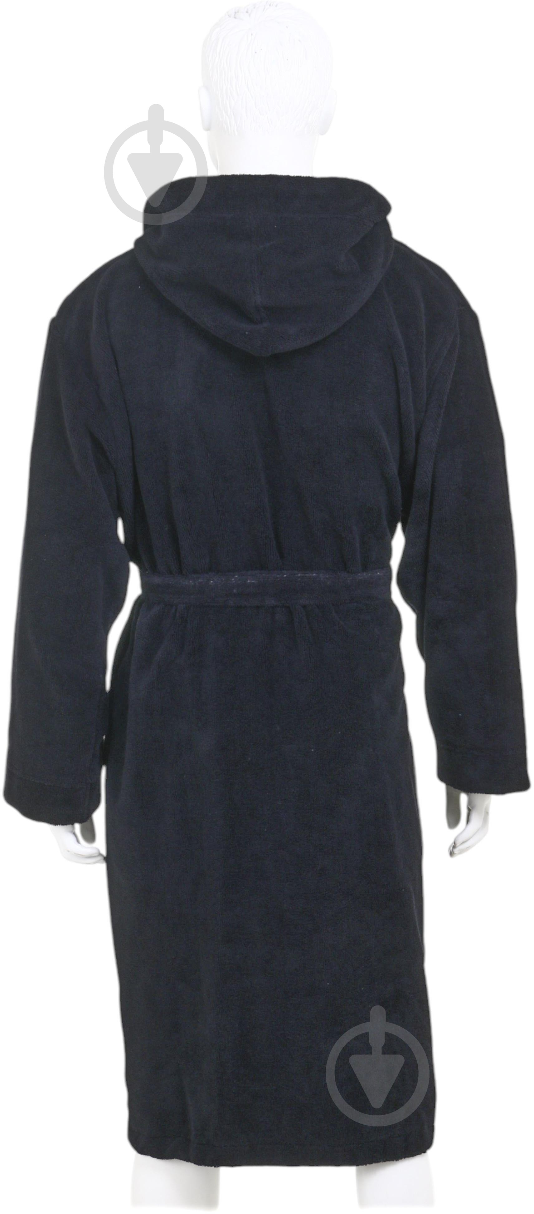 Халат Durutex Hooded р. 3XL чорний - фото 5 Халат Durutex Hooded р. 3XL чорний - фото 5