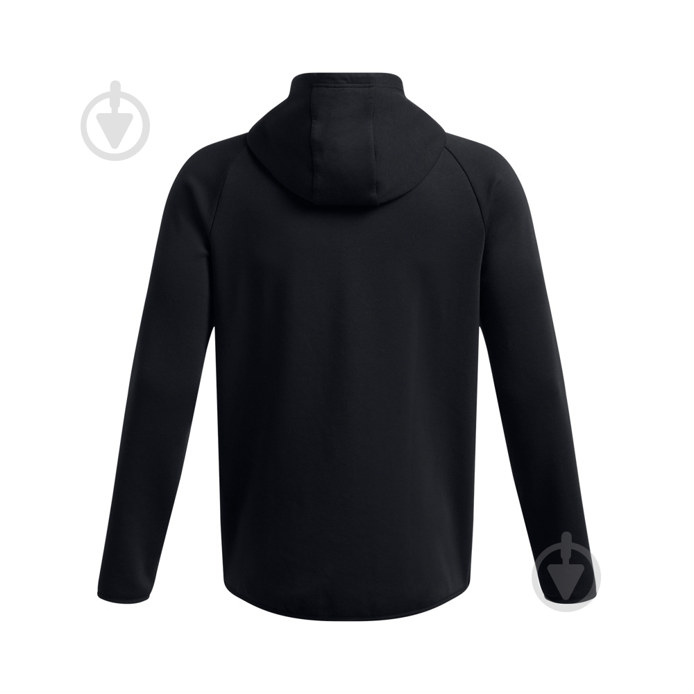 Худі Under Armour Unstoppable Flc FZ HD EU 1389352-001 р.2XL чорний - фото 4 Худі Under Armour Unstoppable Flc FZ HD EU 1389352-001 р.2XL чорний - фото 4