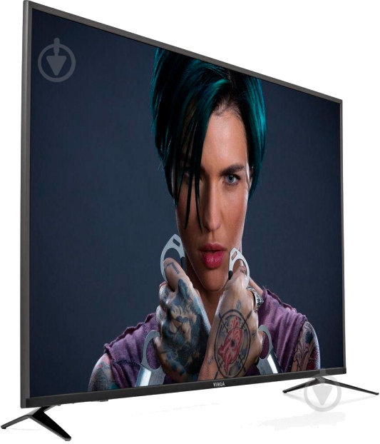 Телевізор Vinga E55UHD20B - фото 2