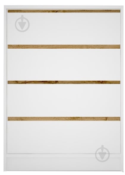 Комод Lion Бергамо 2 4ш 800x1110x430 мм нимфея альба/нимфея альба - фото 1