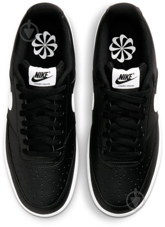 Кросівки чоловічі Nike COURT VISION LOW NEXT NATURE DH2987-001 р.41 чорні - фото 6