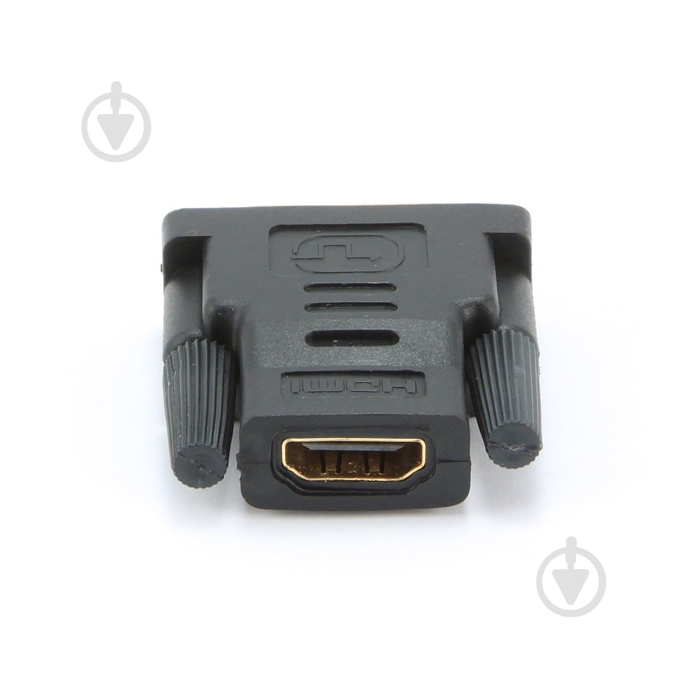 Адаптер Cablexpert HDMI-DVI F/M позолочені контакти чорний (A-HDMI-DVI-2) - фото 1
