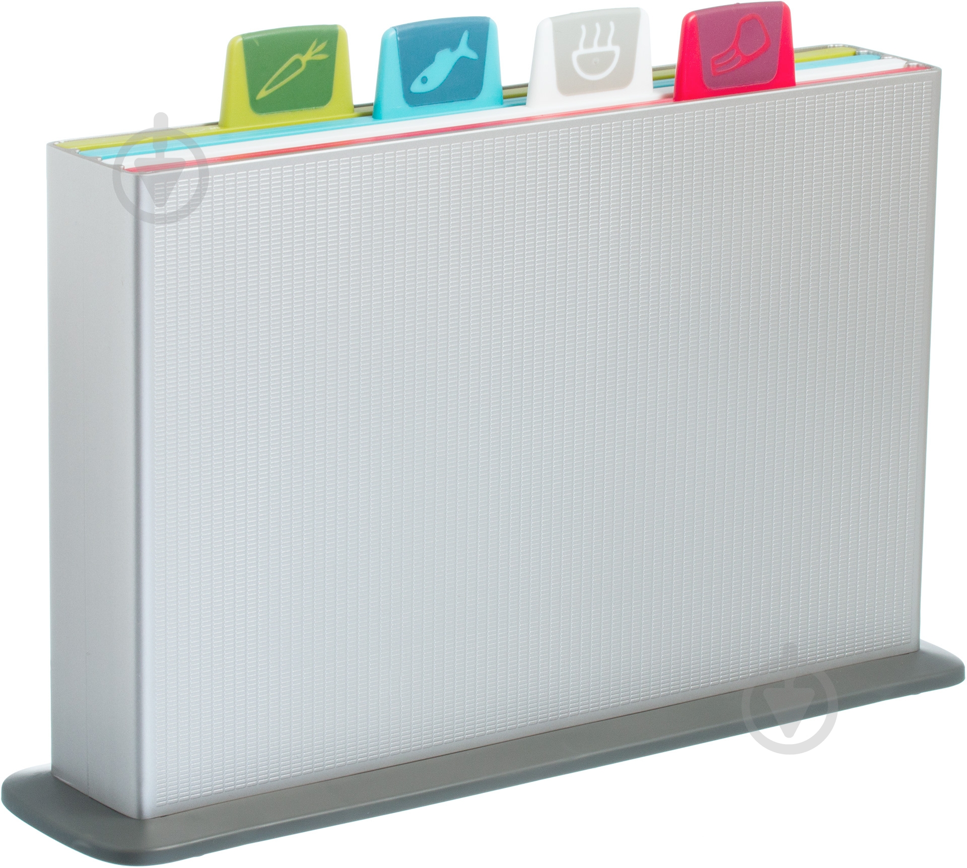 Набор досок разделочных с подставкой Joseph Joseph Index + нож 01000484 - фото 1 Набор досок разделочных с подставкой Joseph Joseph Index + нож 01000484 - фото 1