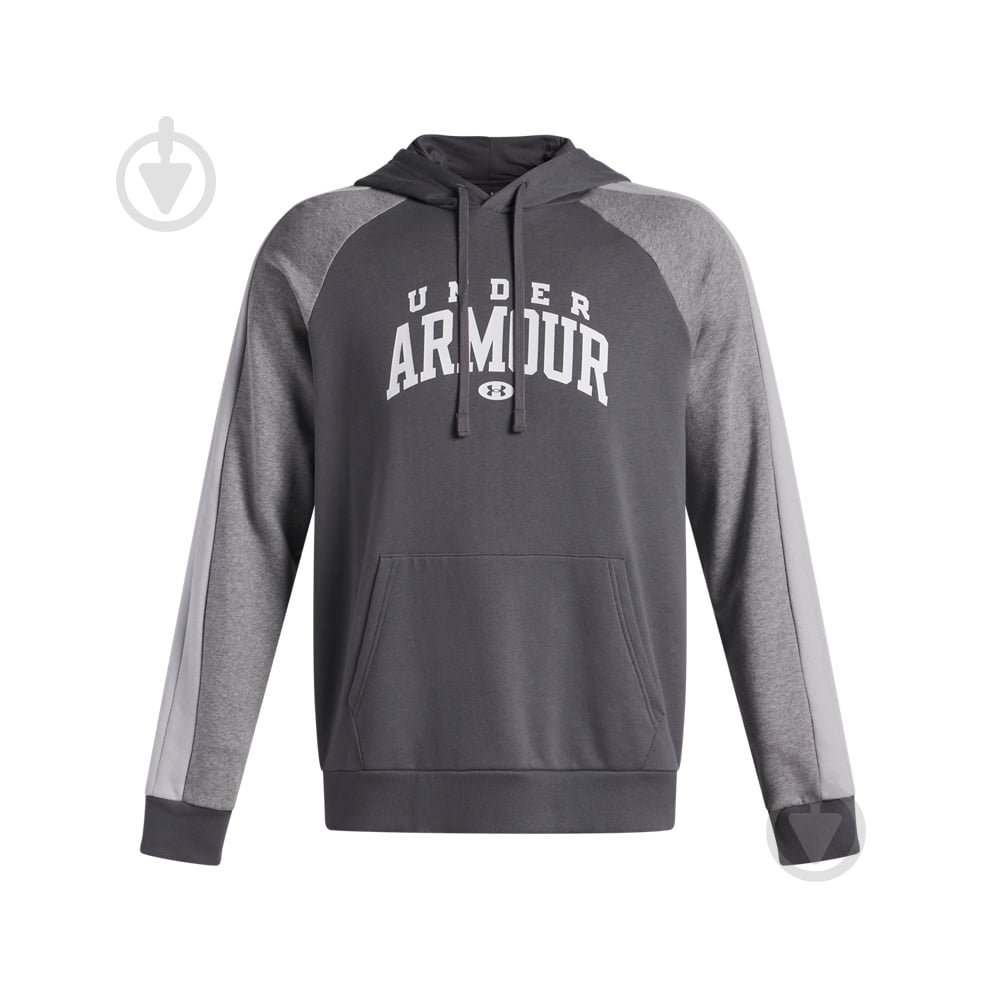 Худі Under Armour Rival Flc CB Hood 6003958-025 р.L сірий - фото 4 Худі Under Armour Rival Flc CB Hood 6003958-025 р.L сірий - фото 4