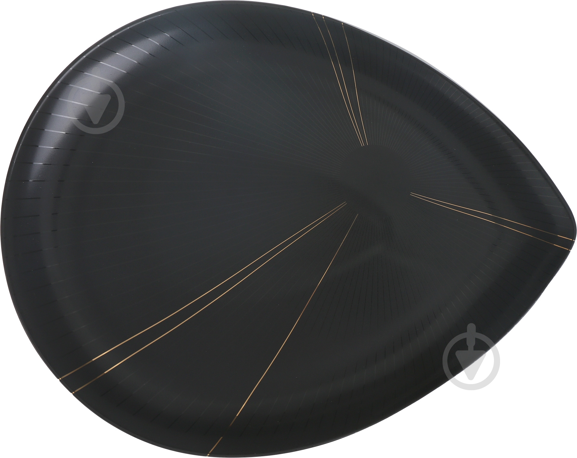 Блюдо Kahla Black Ray 24 см - фото 1