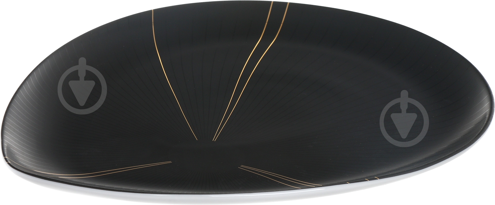 Блюдо Kahla Black Ray 24 см - фото 2