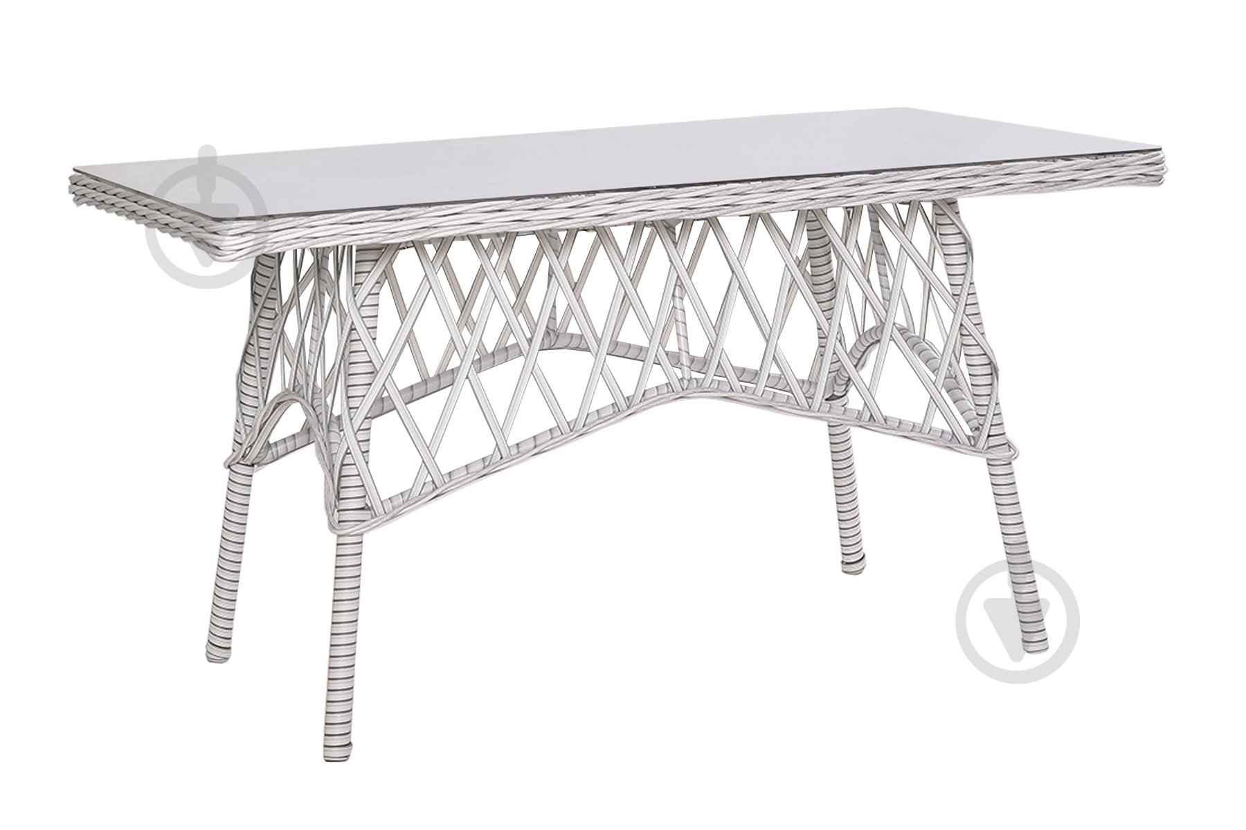 Стол Марсель серый 79x141 см - фото 1