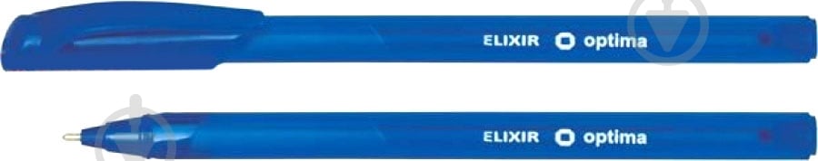 Ручка шариковая Optima ELIXIR синяя - фото 1