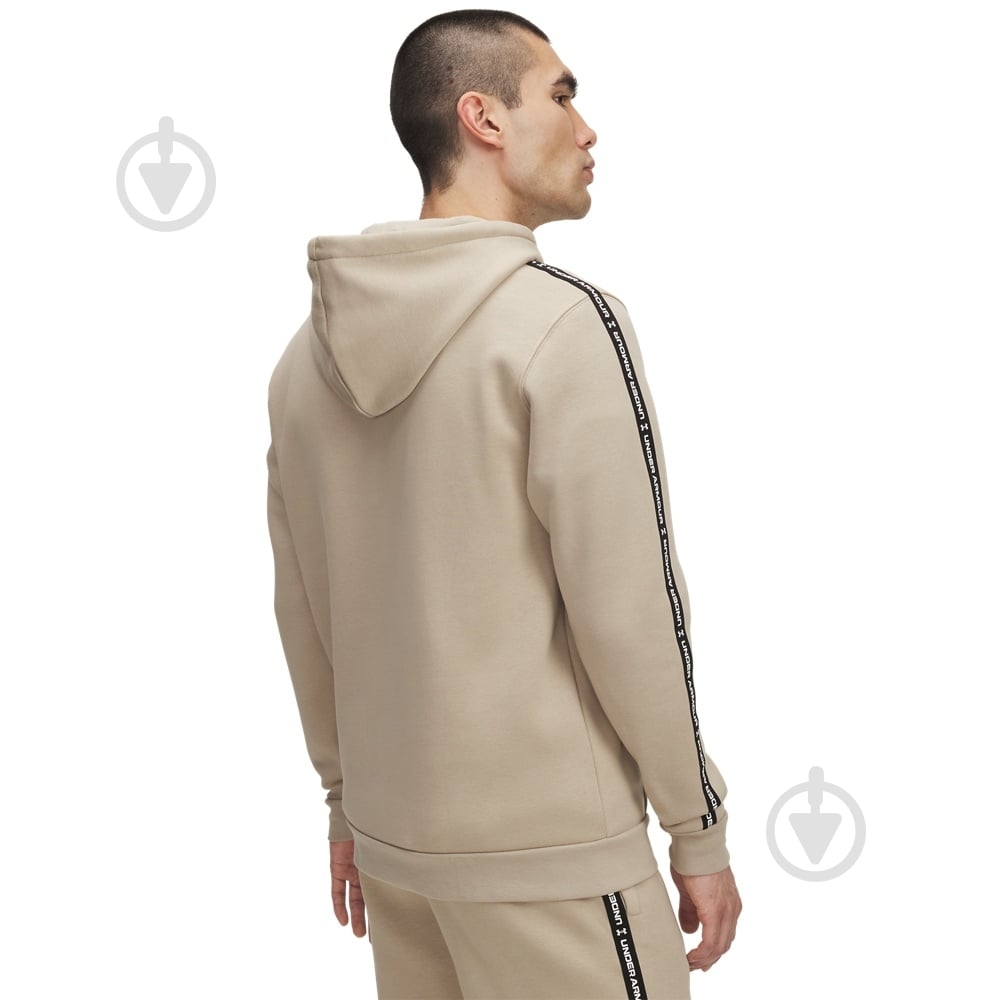 Худі Under Armour Icon Fleece HD Taping 1389356-299 р.M бежевий - фото 2 Худі Under Armour Icon Fleece HD Taping 1389356-299 р.M бежевий - фото 2