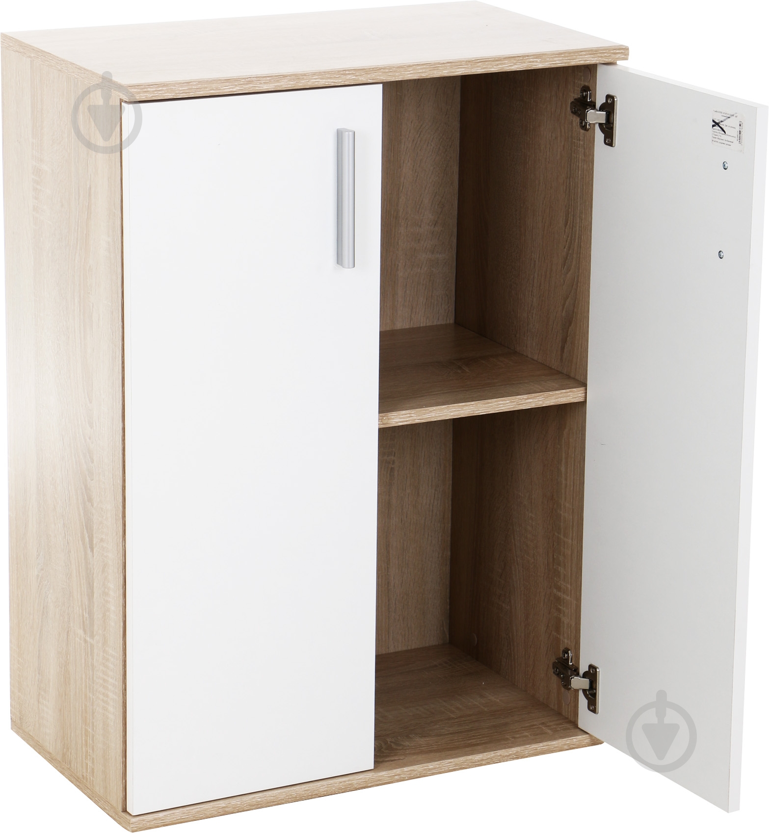 Комод VMV Holding Бобби KOM 2D дуб сонома/белый - фото 1