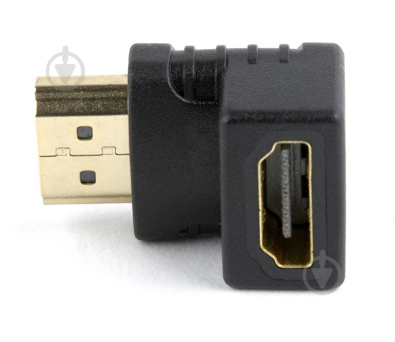 Перехідник Cablexpert кутовий HDMI чорний (A-HDMI90-FML) - фото 3