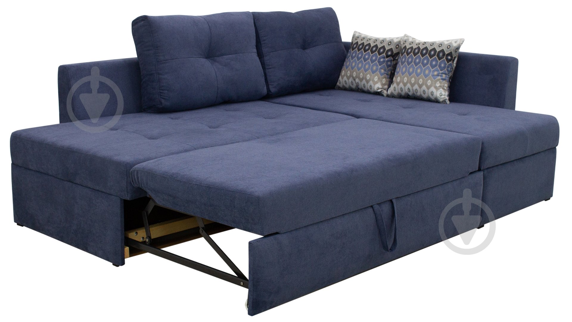 Диван кутовий Кедр Лагуна-К (Г) синій 2300x1700x700 мм - фото 3