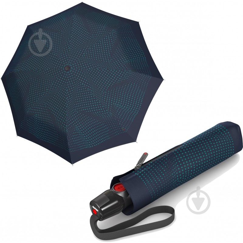 Зонт Knirps Kn95 3201 8428 T.200 Medium Duomatic difference navy - фото 1