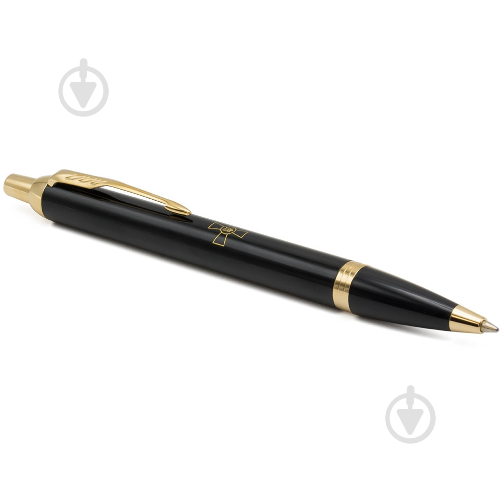 Ручка кулькова Parker IM Army Black Емблема ЗСУ - фото 2 Ручка кулькова Parker IM Army Black Емблема ЗСУ - фото 2