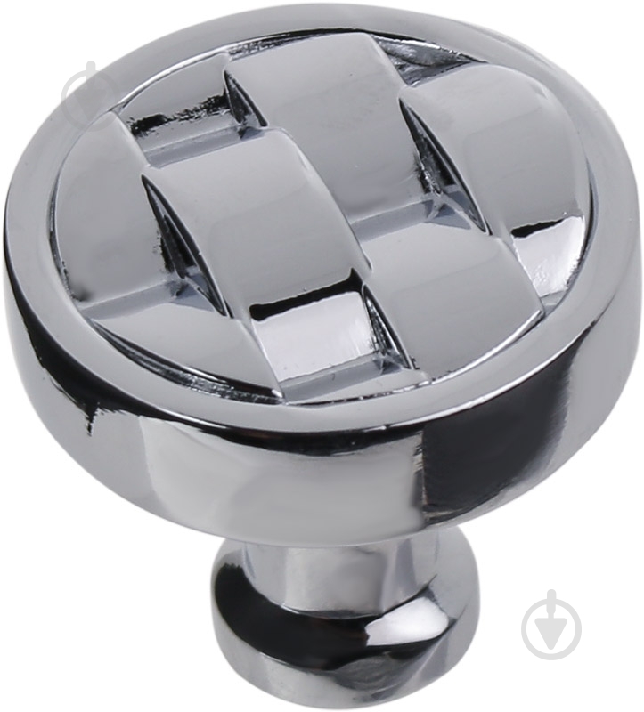 Мебельная ручка кнопка Kerron EL-7150 хром - фото 1